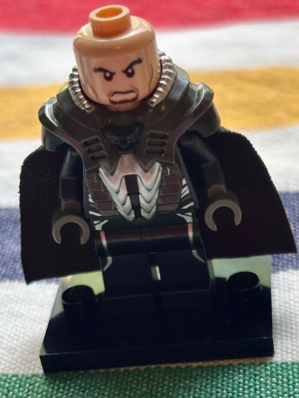 LEGO SUPER HEROES: Man of Steel "General Zod" sh0076 with stand & accessories.